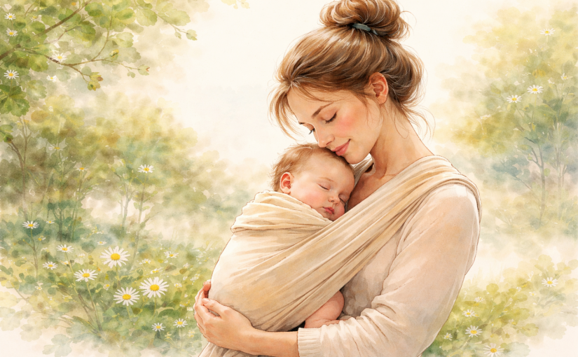 Portage physiologique du bébé
