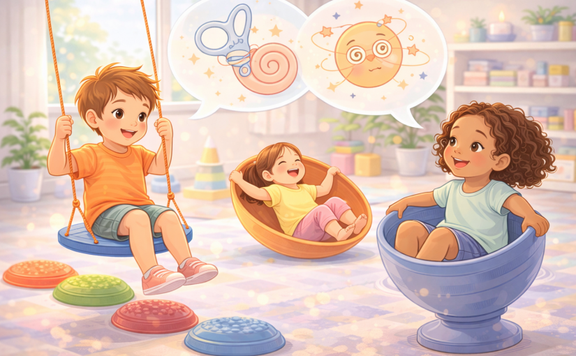 Le système vestibulaire : un sens essentiel pour l’équilibre et le développement moteur de l’enfant