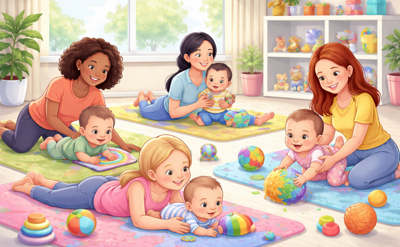 Atelier motricité bébé à Bruz