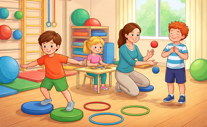 Ces ateliers peuvent être particulièrement intéressants pour les enfants présentant : • des difficultés de posture • des difficultés de coordination • des tensions corporelles • des difficultés dans le geste d’écriture • des difficultés de concentration